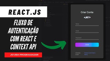FLUXO DE AUTENTICAÇÃO COM REACT E CONTEXT API