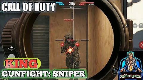 Call of Duty Mobile|3v3 Gunfight Sniper ||King
