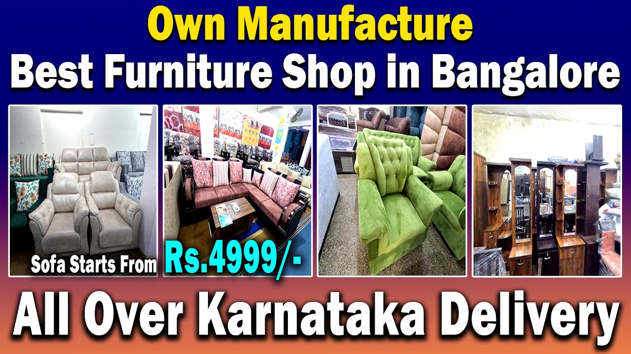 own manufacture furniture shop in Bangalore| Cot, Bed, Sofa, Wardrobe table | Low budget Furniture