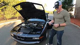 1993 Bmw 850Ci 6-Speed Engine And Interior Video 4822