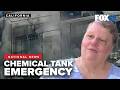 California chemical tank emergency led to thousands needing to evacuate their homes