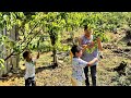 Mis nietos me visitan en el ranchito, les cocino y los llevo a conocer las bondades del bosque