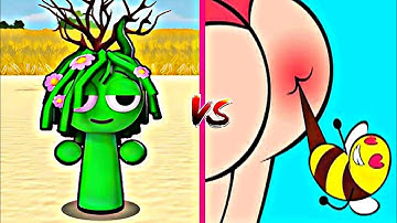 Sprunki Survival Vs Help Me: Tricky Story! I Found All Max Level Up Best Epic ASMR Gameplay! Ep-617