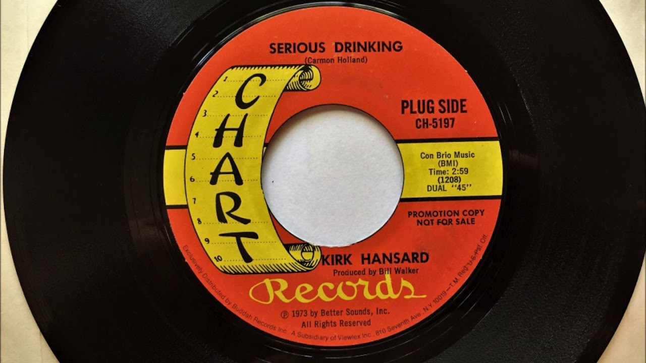 Serious Drinking , Kirk Hansard , 1973