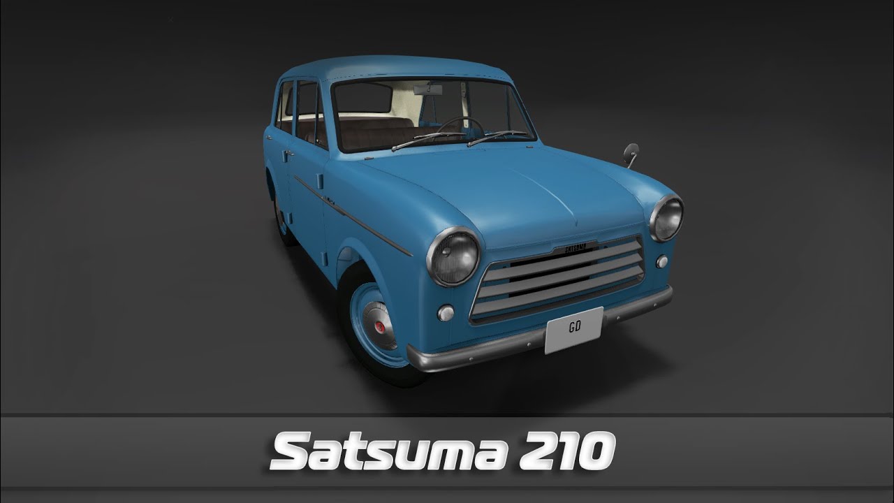 Мод Satsuma 210 1958 для BeamNG.drive YouTube