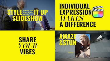 Style It Up Modular Template for Final Cut Pro — MotionVFX