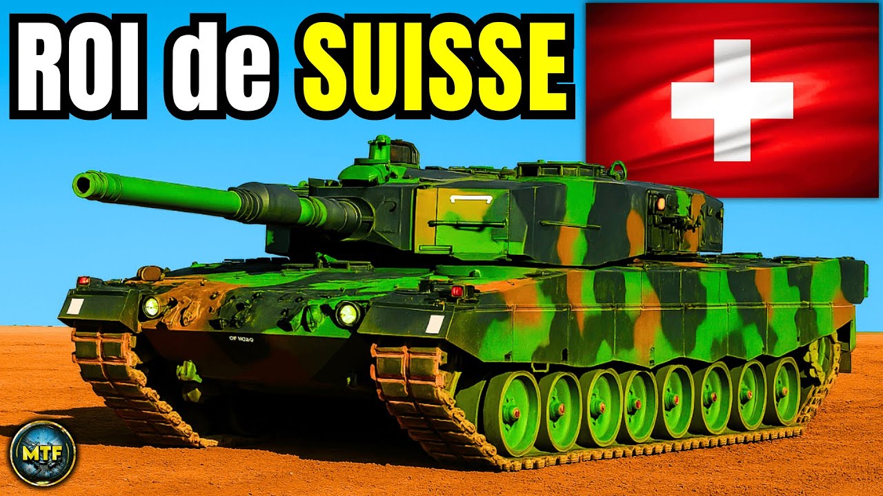 Suisse – Top 10 des véhicules militaires les plus puissants de l’armée suisse!