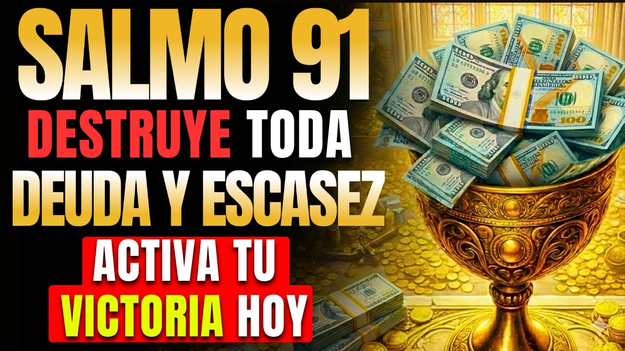 El SECRETO para DESTRUIR Toda DEUDA y ESCASEZ Con el Salmo 91 y la Oración por La Abundancia 2026