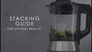 Instant Ace Plus Blender - Stacking Order