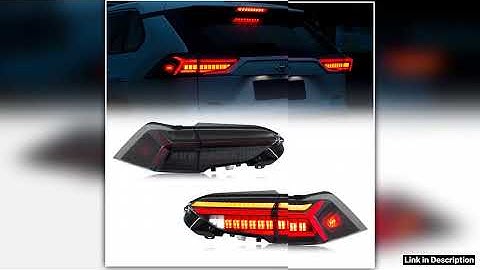 LED Tail Lights for Toyota RAV4 20192023 Startup Animation Sequential Turn Signal Rear Lamps Assemb