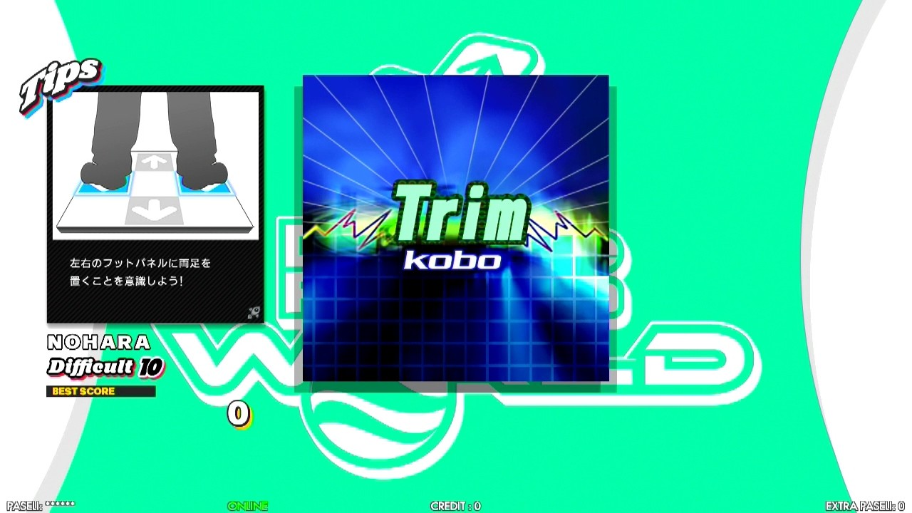 DDR WORLD】Trim kobo 【SINGLE Difficult10】 SPEED132-263-527