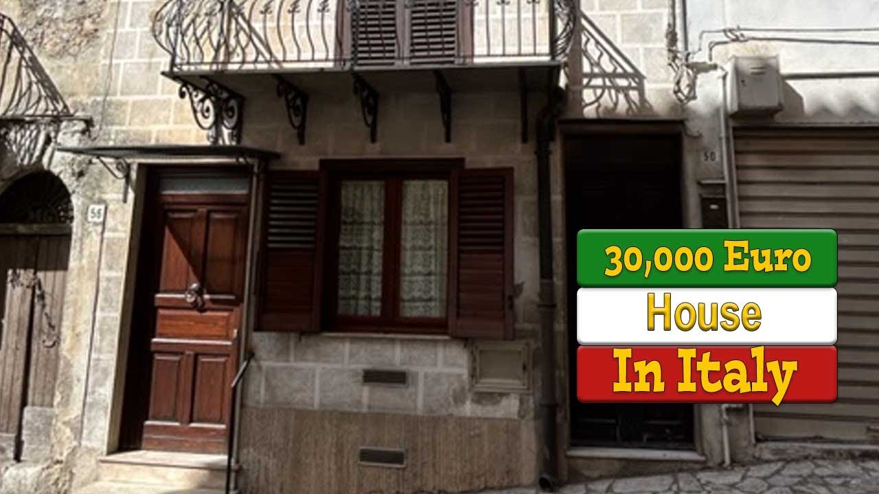Tour a €30,000 home in Sicily pt1