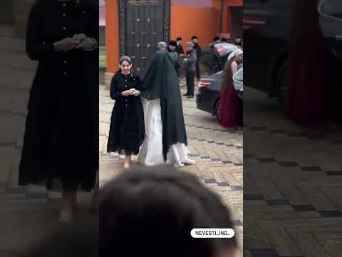 Ингушка не смогла одеть белый шарф во время свадьбы, видя что происходит в мире и в Палестине #ингуш