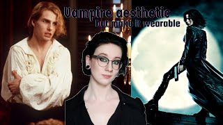 Vampire Aesthetic But Make It Wearable | Clothing Inspiration Without The Costume Look