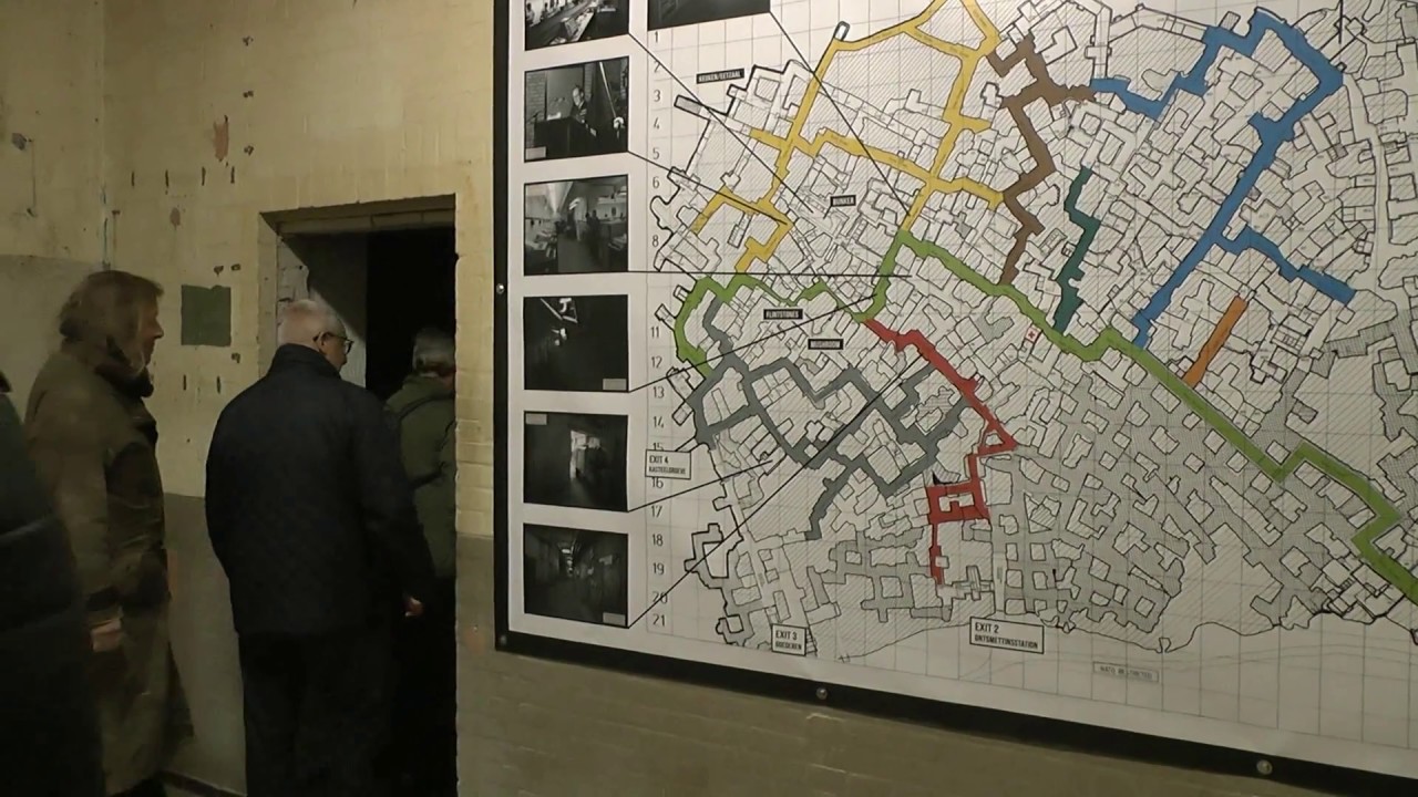 Op wandel in het Nato-hoofdkwartier van Kanne