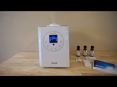 LEVOIT HYBRID ULTRASONIC HUMIDIFIER - DEMO AND REVIEW - YouTube