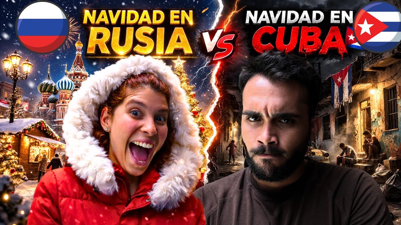 🇨🇺❌️CUBANOS REACIONAN A NAVIDAD EN RUSIA 🇷🇺✅️