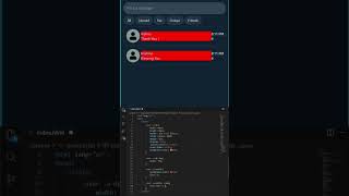 Frontend practice: Chat UI + user list #code #html #css