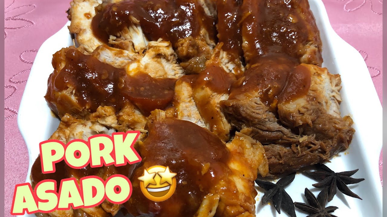 HOW TO COOK PORK ASADO CHINESE STYLE PORK ASADO YouTube