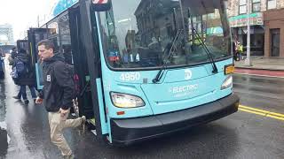 2020 New Flyer XE60 4950 on the M60 Select Bus Service