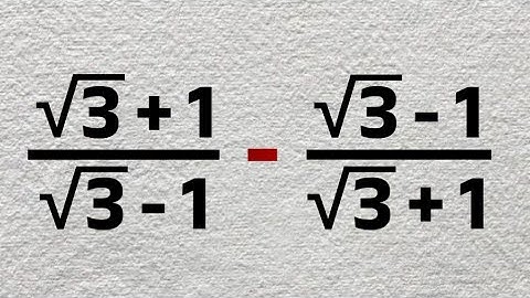 NO CALCULATOR! How To Simplify Complex Radical Expressions | Rationalisation - SAT, ACT, GCSE Maths 
