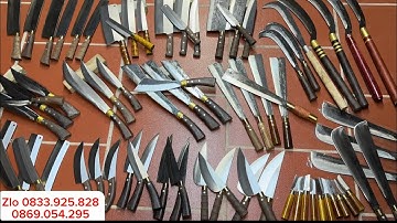 💥💥MỚI NHẤT VỪA RA LÒ:DAO BẾP,DAO MÈO,DAO THÁI, DAO CHẶT,QUẮM GIÁ TẠI LÒ RÈN.lh 0869.054.295