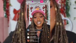 Erika From BGC 9 Curses Out A GIRL ON Instagram Live & Key From BGC 17 Chimes In From The Comments