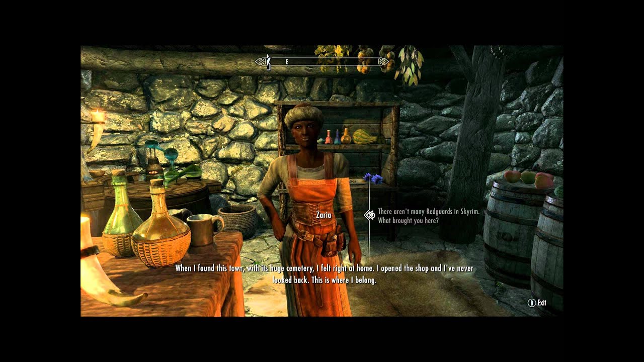 Let's Play! The Elder Scrolls V Skyrim E14 Falkreath Merchants