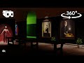 Vr 3d 360 of art gallery 4k