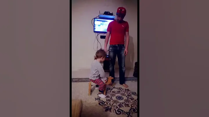 Funny video kid falling