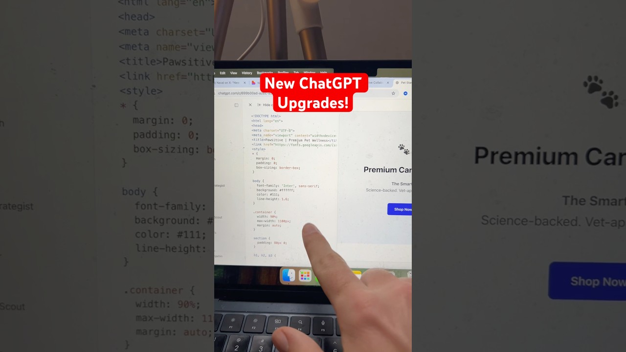 ChatGPT's New Upgrade Changes Everything 👀 #shorts