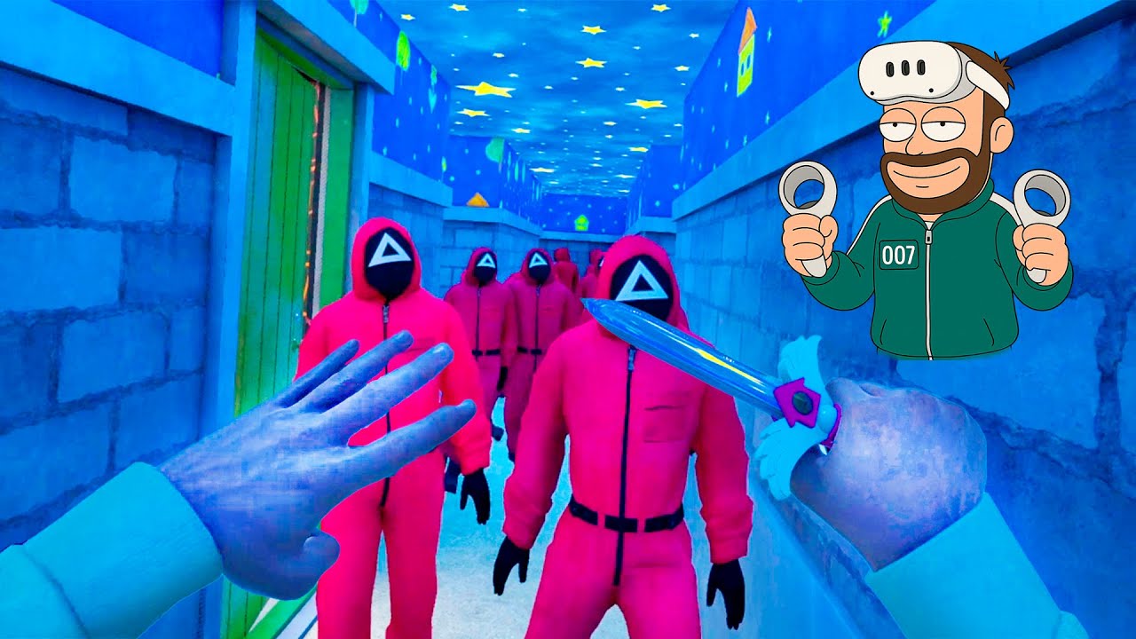 SQUID GAMES 3 en REALIDAD VIRTUAL | Bonelabs Mods