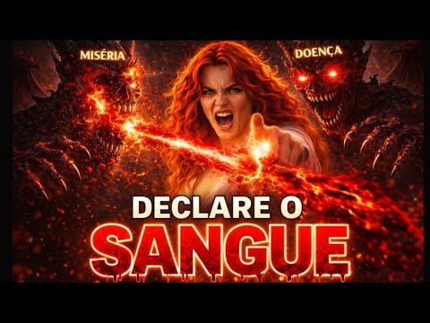 Declare o SANGUE AGORA! LOUVOR FORTE de GUERRA ESPIRITUAL 