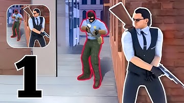 Agent Hunt - Hitman Shooter - Gameplay Walkthrough | Part 1 (Android, iOS)