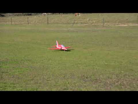 Hawk T1 Red Arrow from Freewing, at Osceola Flyers RC Club field