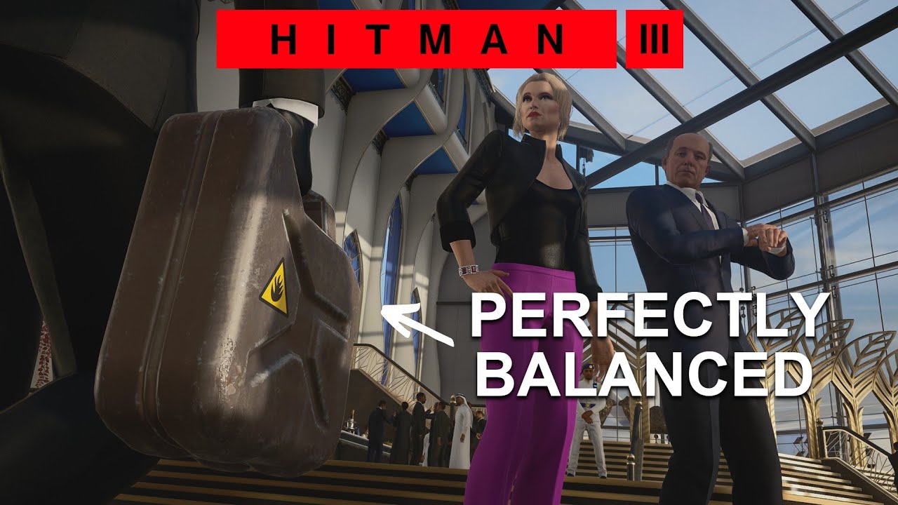 Hitman 3 - The Ascensionist in 26 seconds - Elusive Target SASO