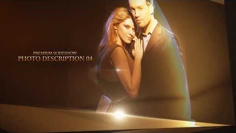 Golden Particles. After Effects Project on Videohive.net