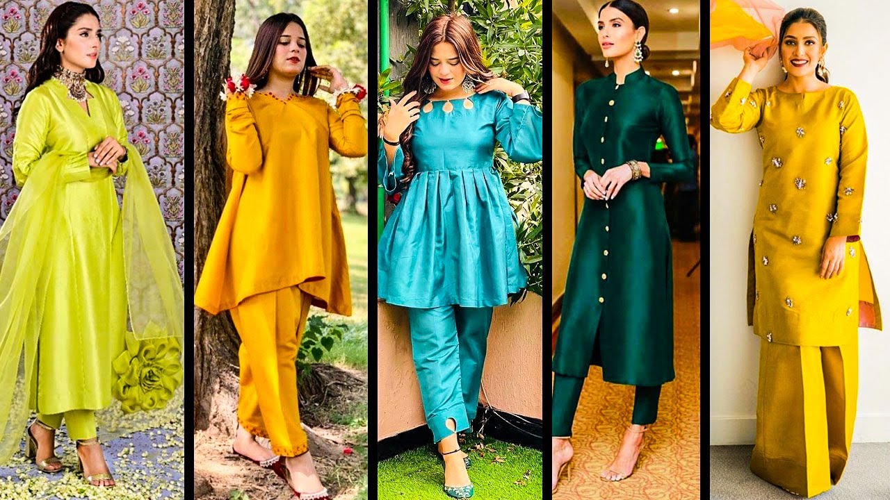 Winter dress ideas | Raw silk dress design | Latest dress design ideas |  Casual dress design . . . #pakistanifashion #pakistanisuits… | Instagram