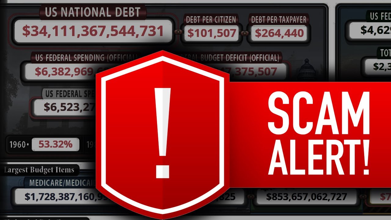 Debt Clock Secret Revealed The SCAM Of The SCHEME YouTube Debt clock secret revealed the scam of the scheme youtube