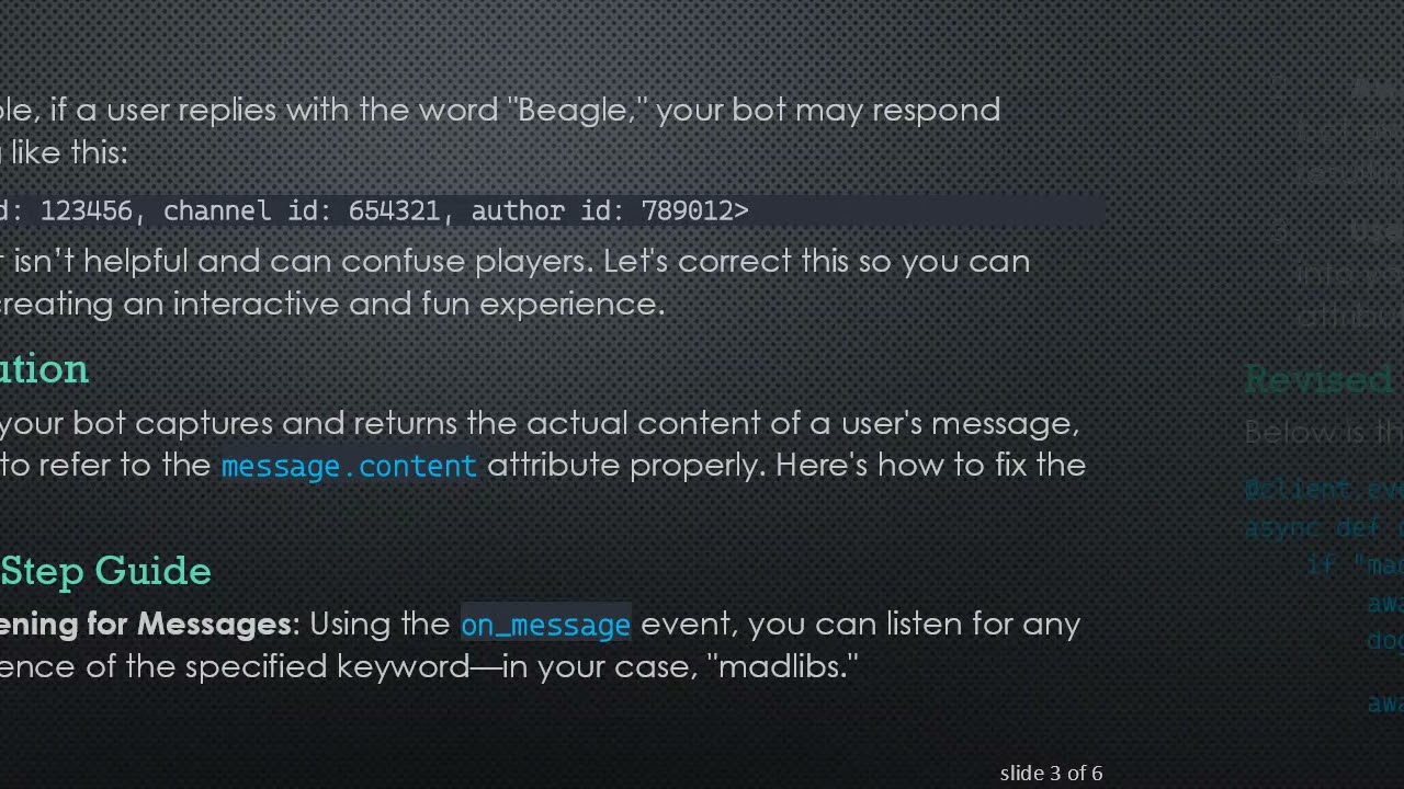 Resolve Discord.py Bot Message Content Issues – The Simple Fix