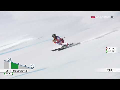 Lara GUT-BEHRAMI - CRASH - Super G - St. Moritz 2021