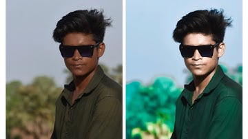 lightroom blue effect photo editing | lightroom se background ka colour kaise change kare | editing