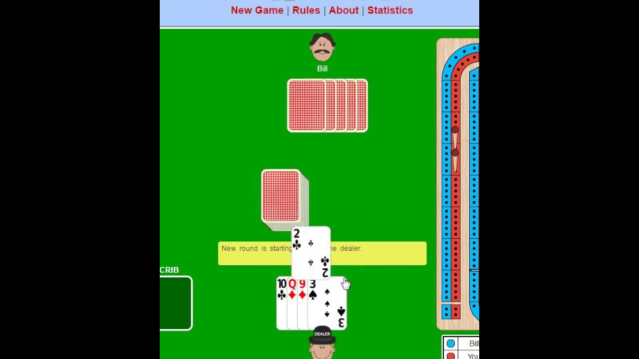 Full Game of Cribbage (Bill is a cheater!) YouTube