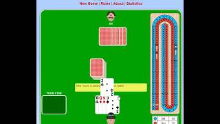 Full Game of Cribbage (Bill is a cheater!) screenshot 5