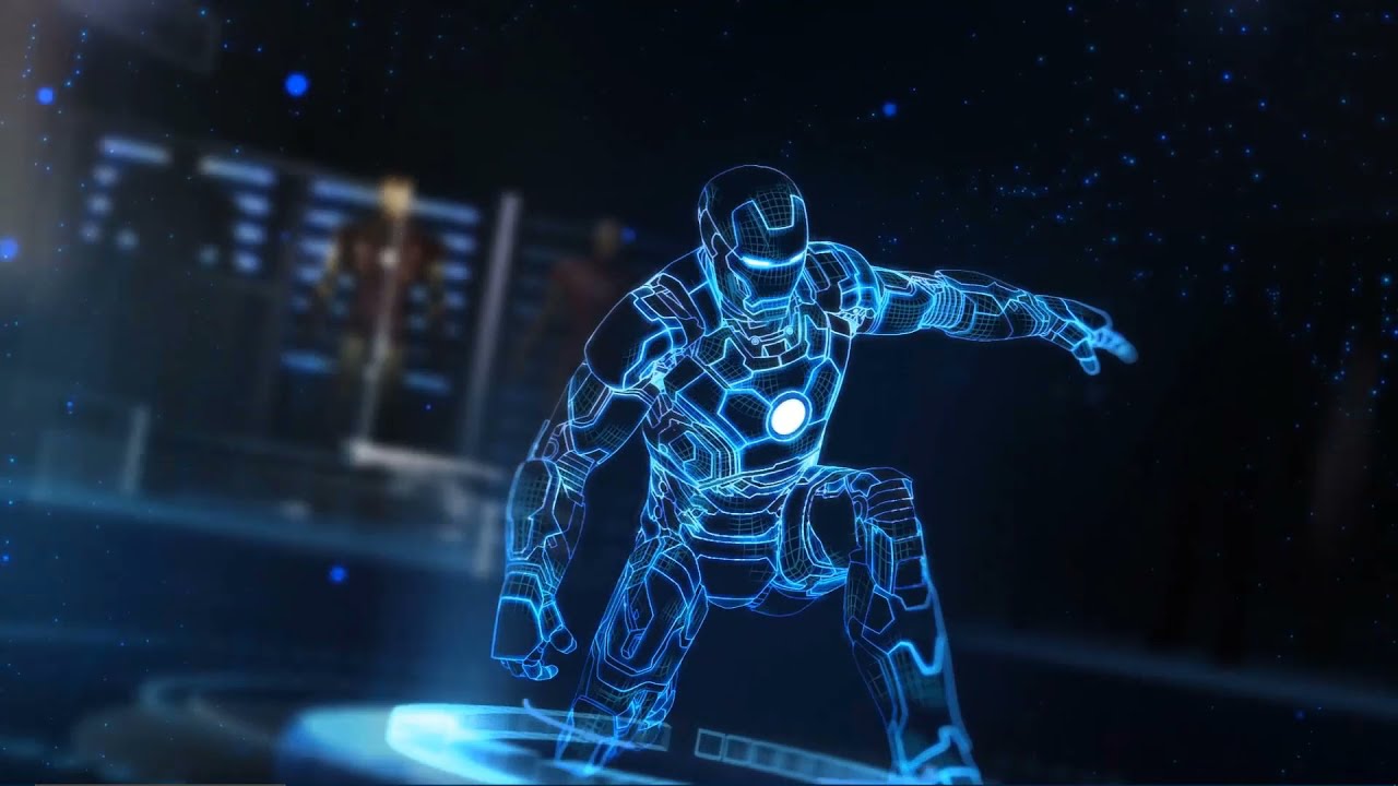 Wallpaper Engine - JARVIS Iron Man Welcome Home Sir with No Music - YouTube