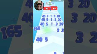 Crazy Number Run 😱 | Road to 512#numberrun#numbergame#mobilegaming#stickmangame #taptoplay