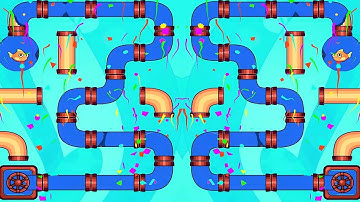 Save the Fish Game || Pull the Pin || All Levels 1111-1120 fishdom ##105