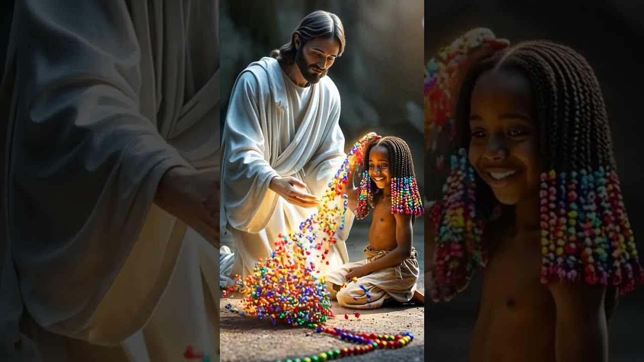 The most creative miracle! Turning beads into beautiful braids. ✨ 