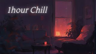 [1hour Chill Music] lounge, work, hiphop, chill out, cafe, study, night, lofi