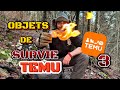 Jai achet des objets de survie sur temu  sur le thme du feu